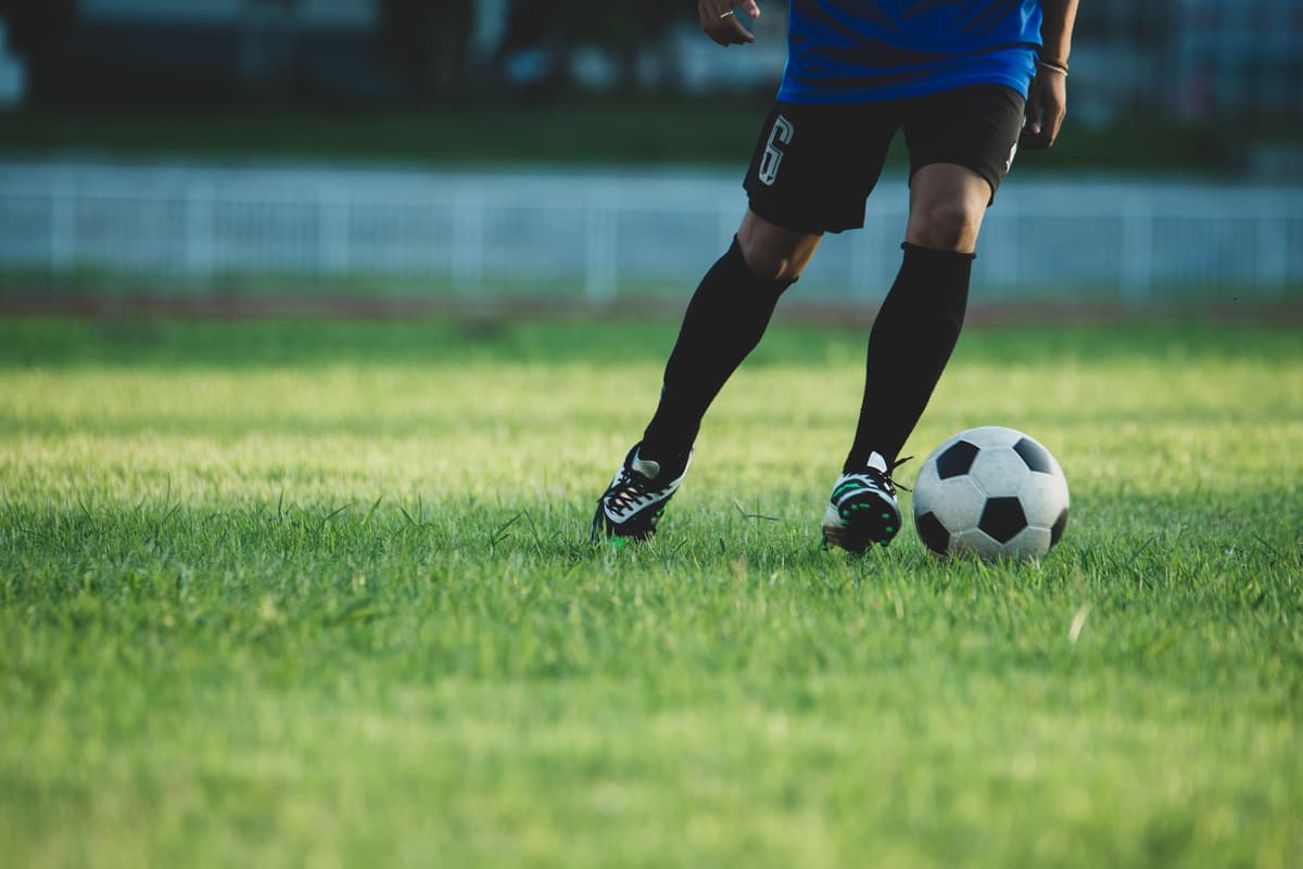 Football training at Veena Vidhyalaya